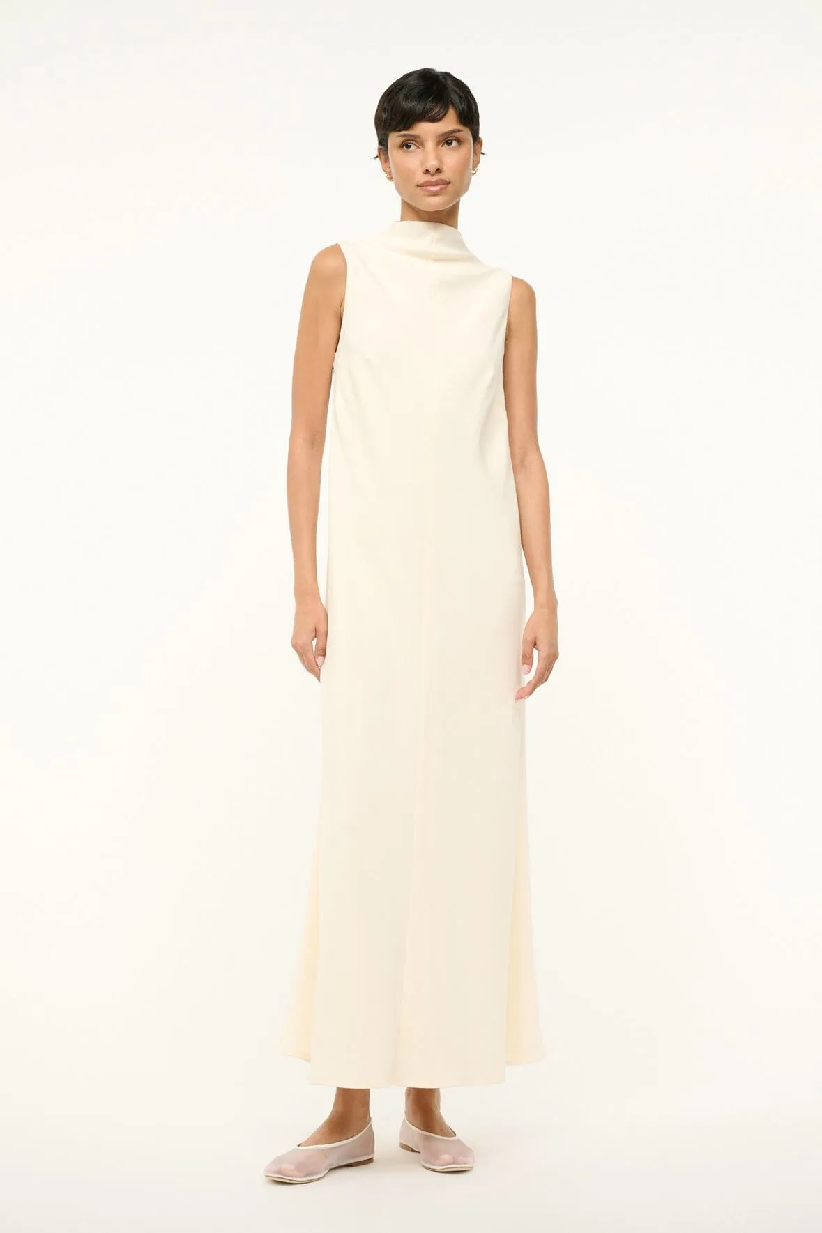 ARAYA DRESS | IVORY sold by STAUD