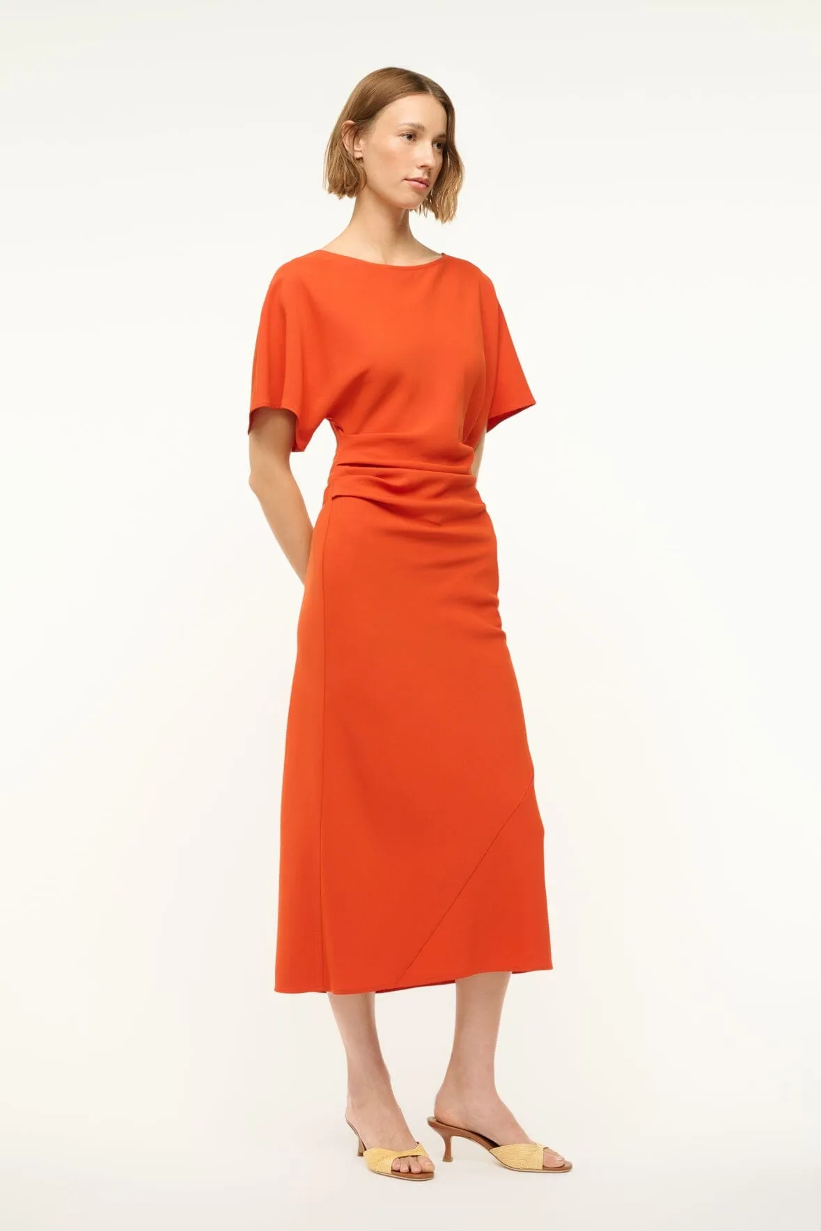 AMELIE DRESS | CAYENNE sold by STAUD product image thumbnail 2