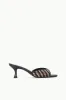 BRIGITTE MULE | BLACK WOVEN sold by STAUD