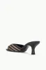 BRIGITTE MULE | BLACK WOVEN sold by STAUD