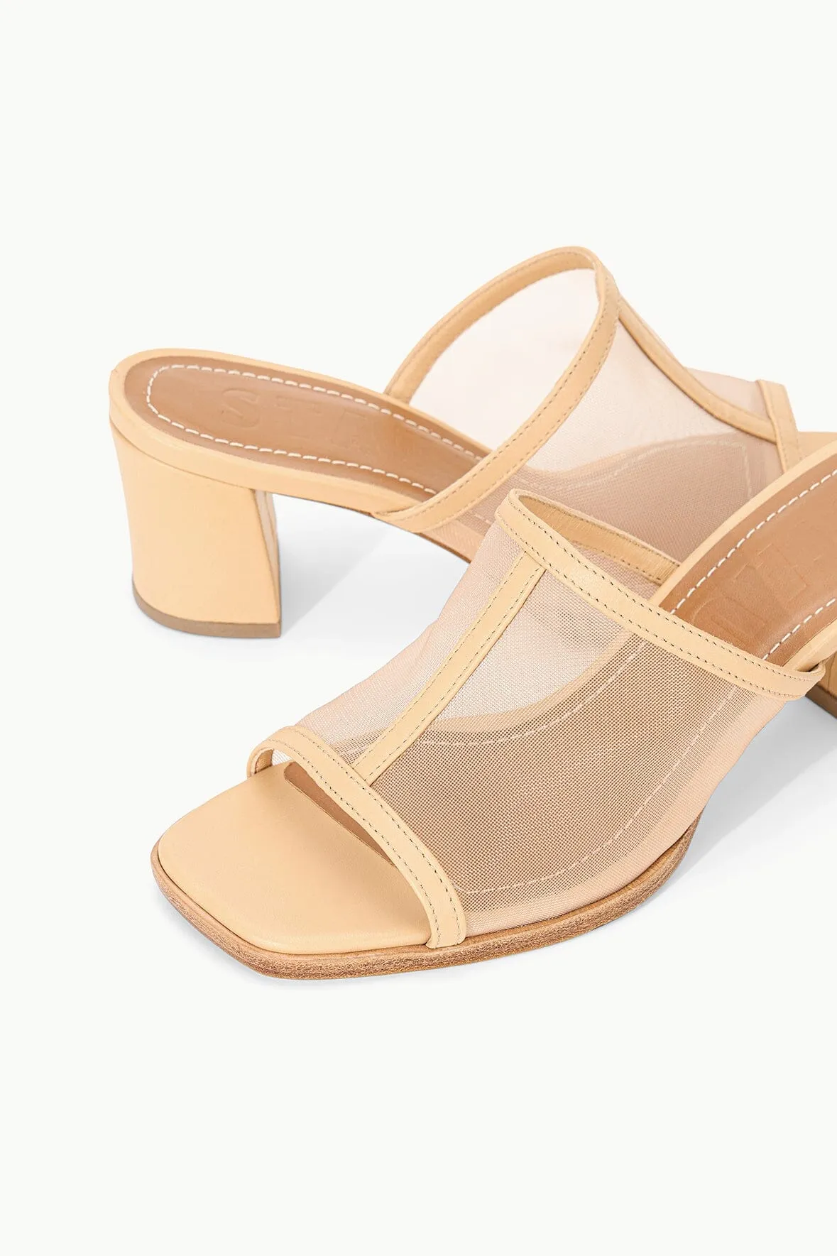 ALESSANDRA HEEL | PORCINI MESH sold by STAUD product image thumbnail 4