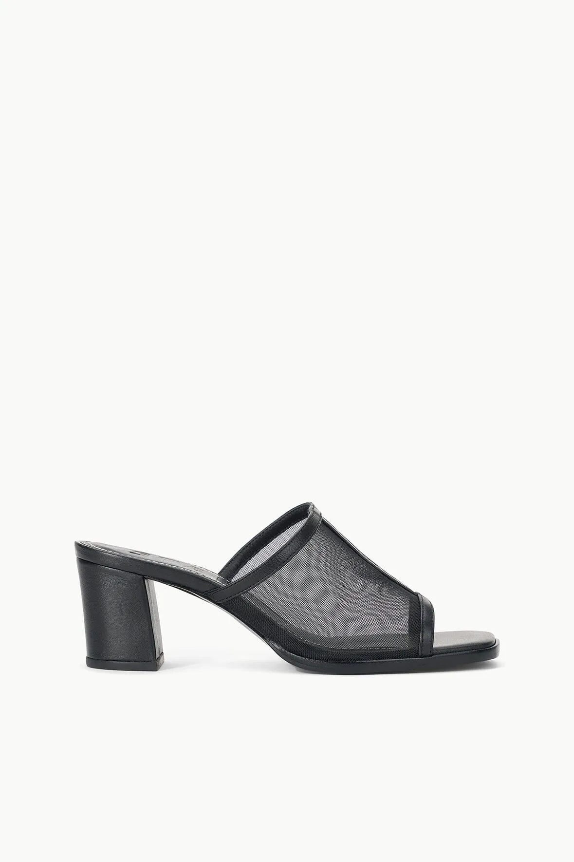 ALESSANDRA HEEL | BLACK MESH sold by STAUD