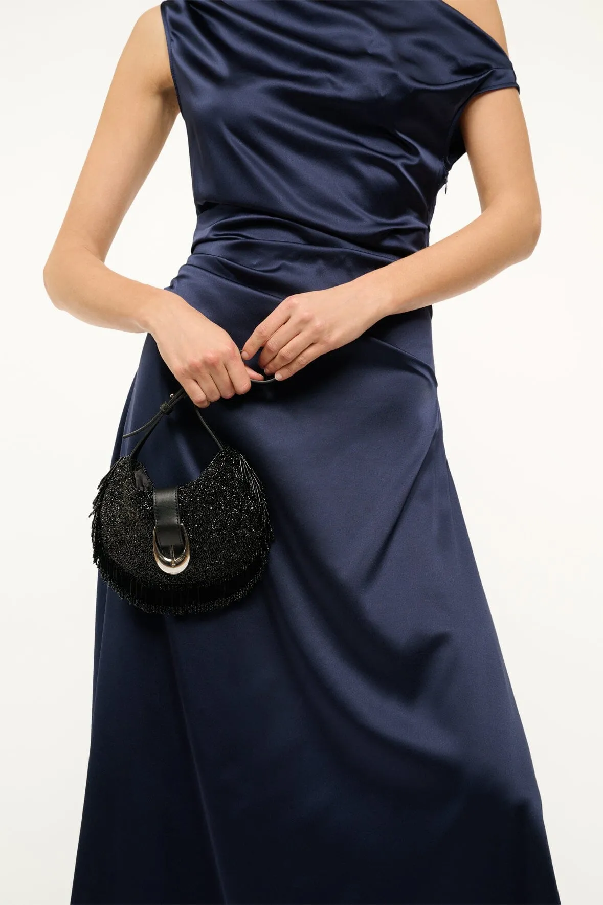 ALANA BAG | BLACK FRINGE sold by STAUD product image thumbnail 4