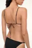 ALEXIS BIKINI TOP | DARK CHOCOLATE sold by STAUD