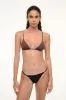 ALEXIS BIKINI TOP | DARK CHOCOLATE sold by STAUD