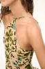 CUBISM DRESS | MOSS FLORAL TAPESTRY sold by STAUD