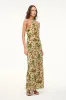 CUBISM DRESS | MOSS FLORAL TAPESTRY sold by STAUD