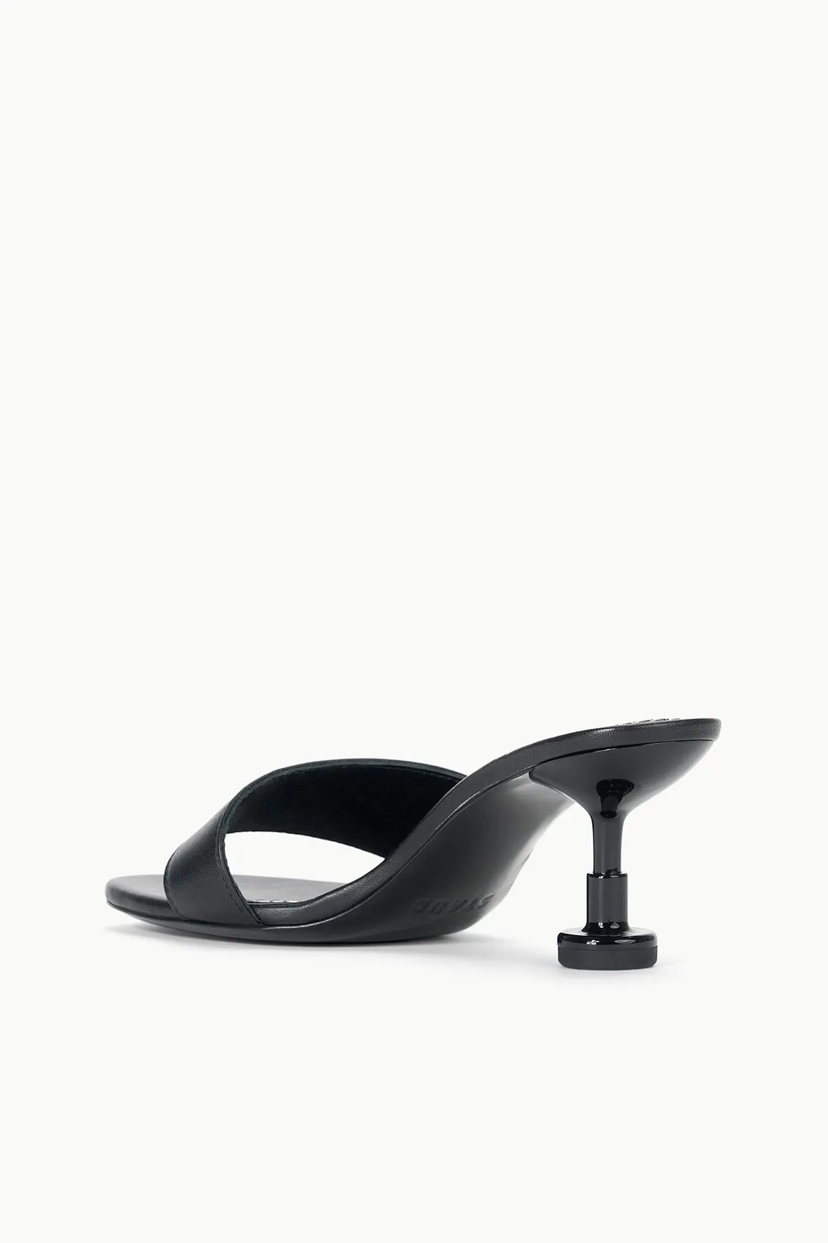 GARDENER KITTEN HEEL | BLACK sold by STAUD product image thumbnail 4
