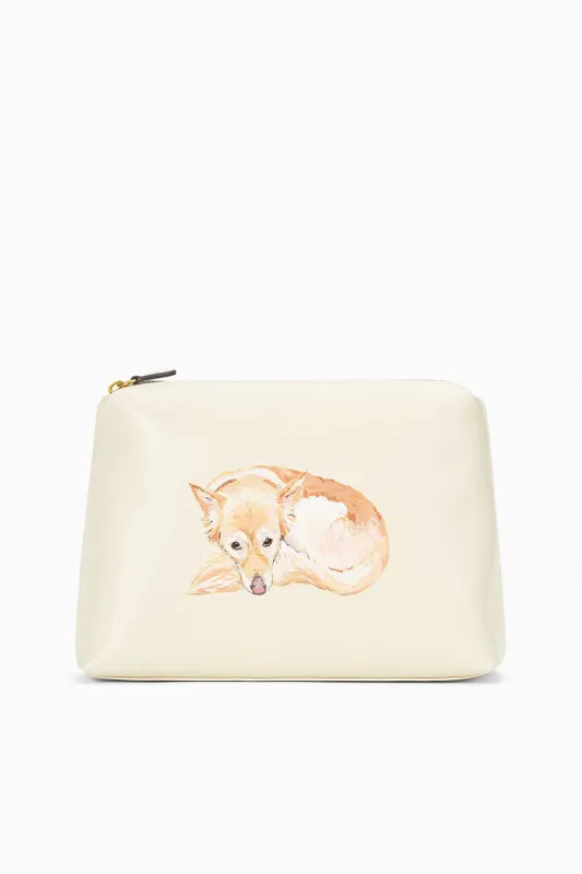 CUSTOM SHIRLEY POUCH | CREAM sold by STAUD