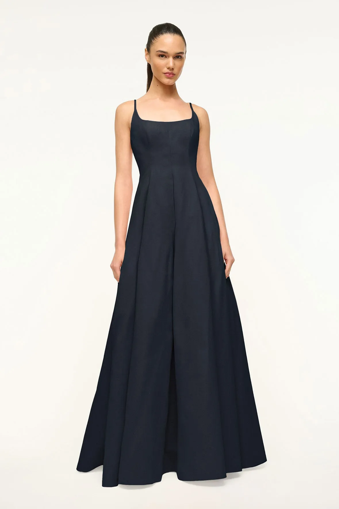 JOY MAXI DRESS | NAVY sold by STAUD