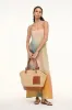 ST. REGIS SQUILLO RAFFIA TOTE | NATURAL TAN sold by STAUD