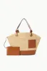 ST. REGIS SQUILLO RAFFIA TOTE | NATURAL TAN sold by STAUD