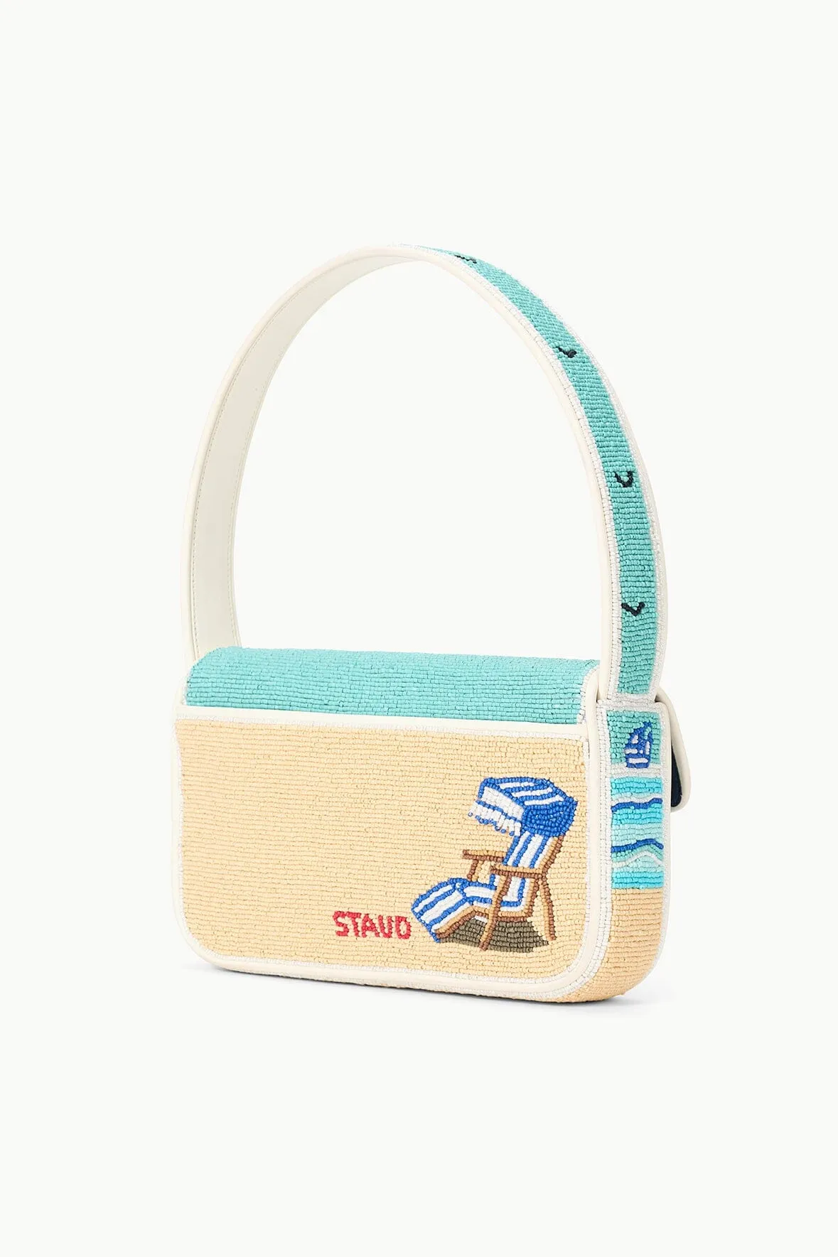 ST. REGIS TOMMY BEADED BAG | VACATION SCENIC sold by STAUD product image thumbnail 3