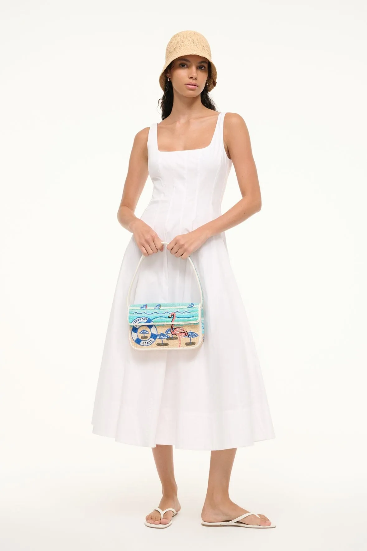ST. REGIS TOMMY BEADED BAG | VACATION SCENIC sold by STAUD product image thumbnail 4