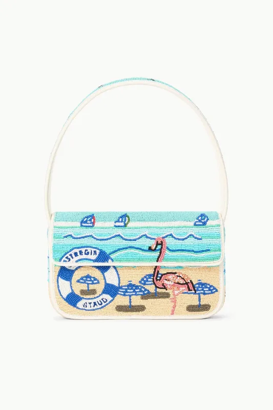 ST. REGIS TOMMY BEADED BAG | VACATION SCENIC sold by STAUD