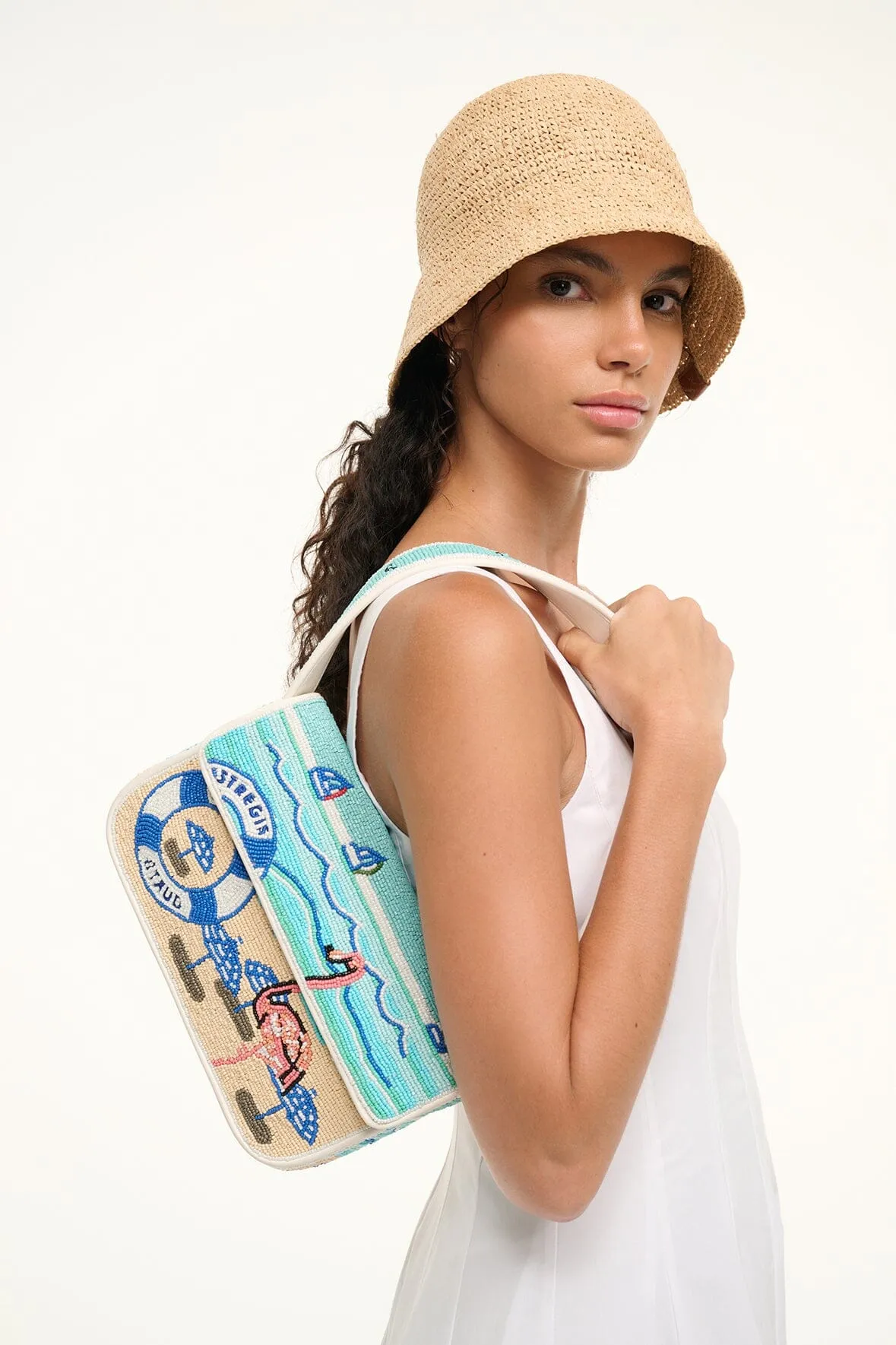 ST. REGIS TOMMY BEADED BAG | VACATION SCENIC sold by STAUD product image thumbnail 2