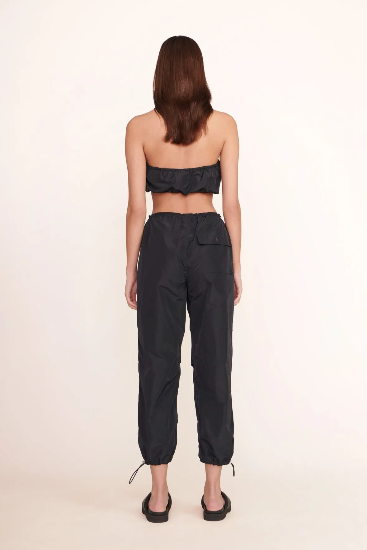 BRYSON PANT | BLACK sold by STAUD product image thumbnail 3