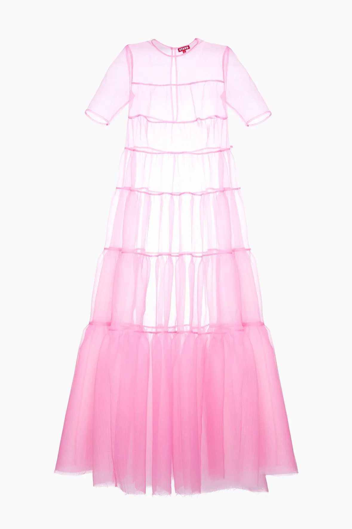 HYACINTH DRESS | SHELL PINK sold by STAUD product image thumbnail 2