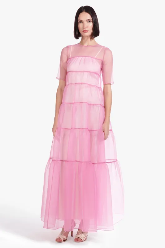HYACINTH DRESS | SHELL PINK sold by STAUD