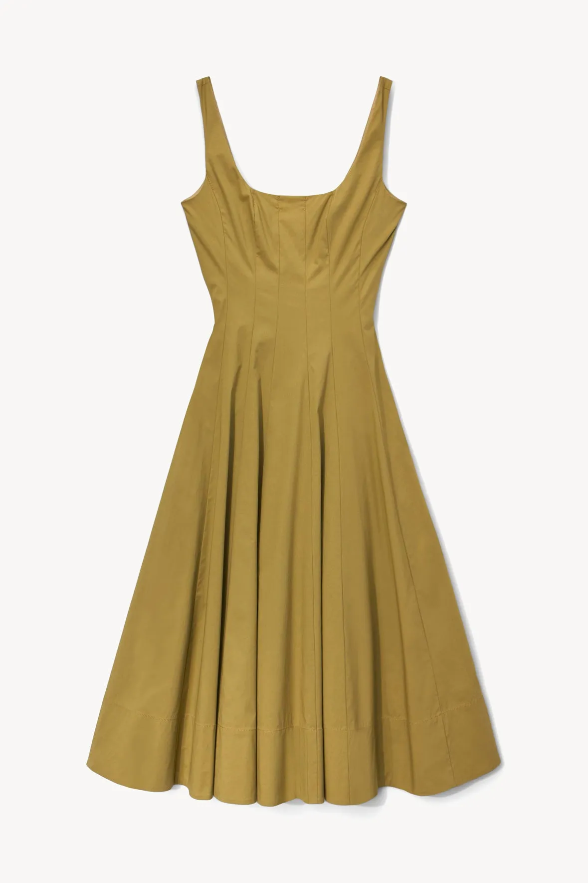 WELLS DRESS | KHAKI sold by STAUD product image thumbnail 5