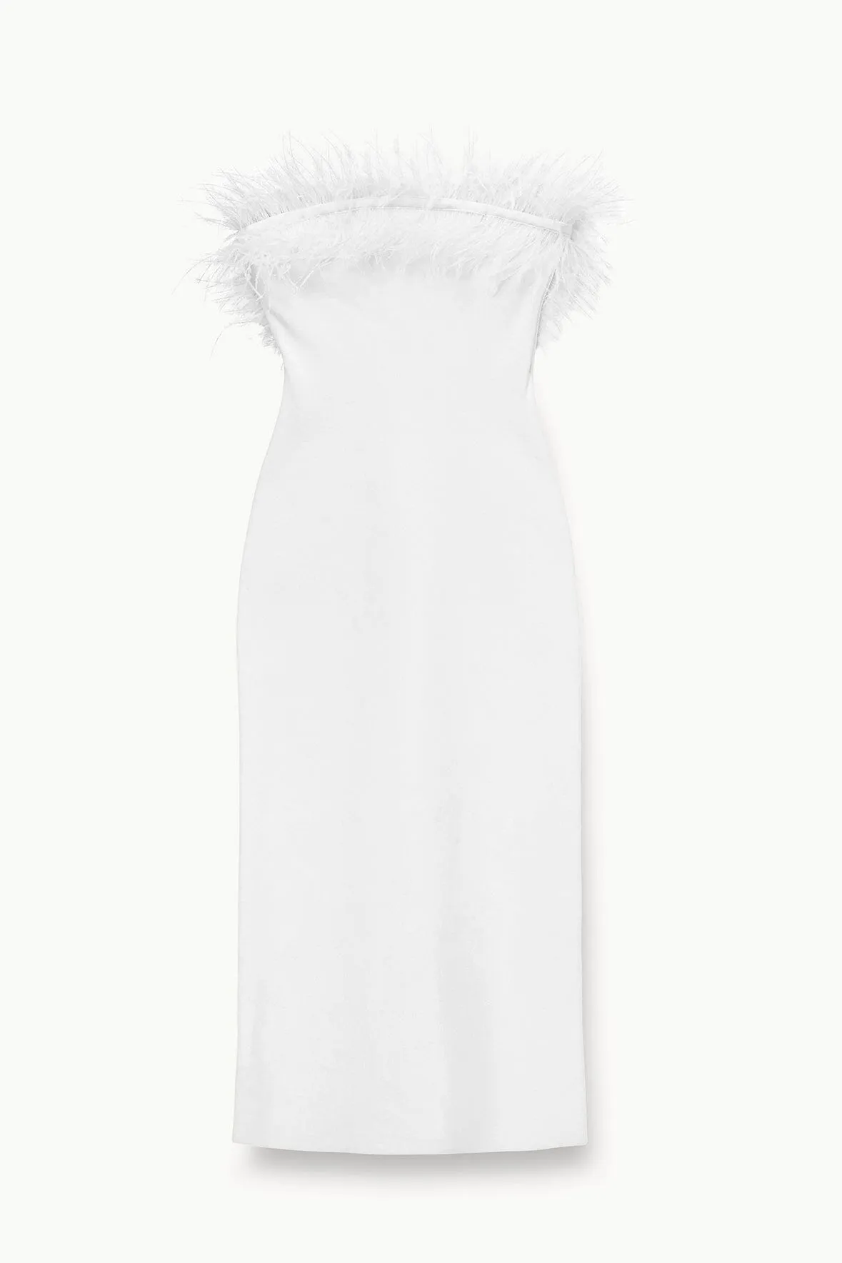 NELLIE DRESS | WHITE sold by STAUD product image thumbnail 5