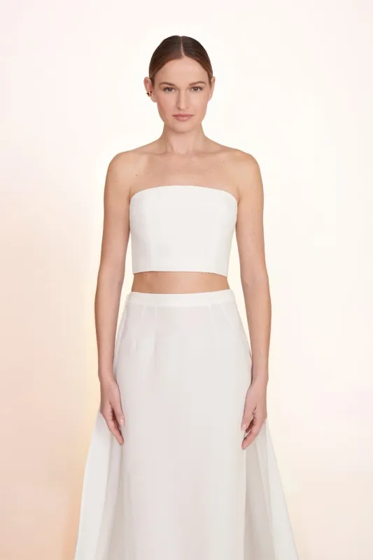 NYLA TOP | WHITE sold by STAUD