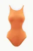DOLCE ONE PIECE | NECTARINE WHITE sold by STAUD