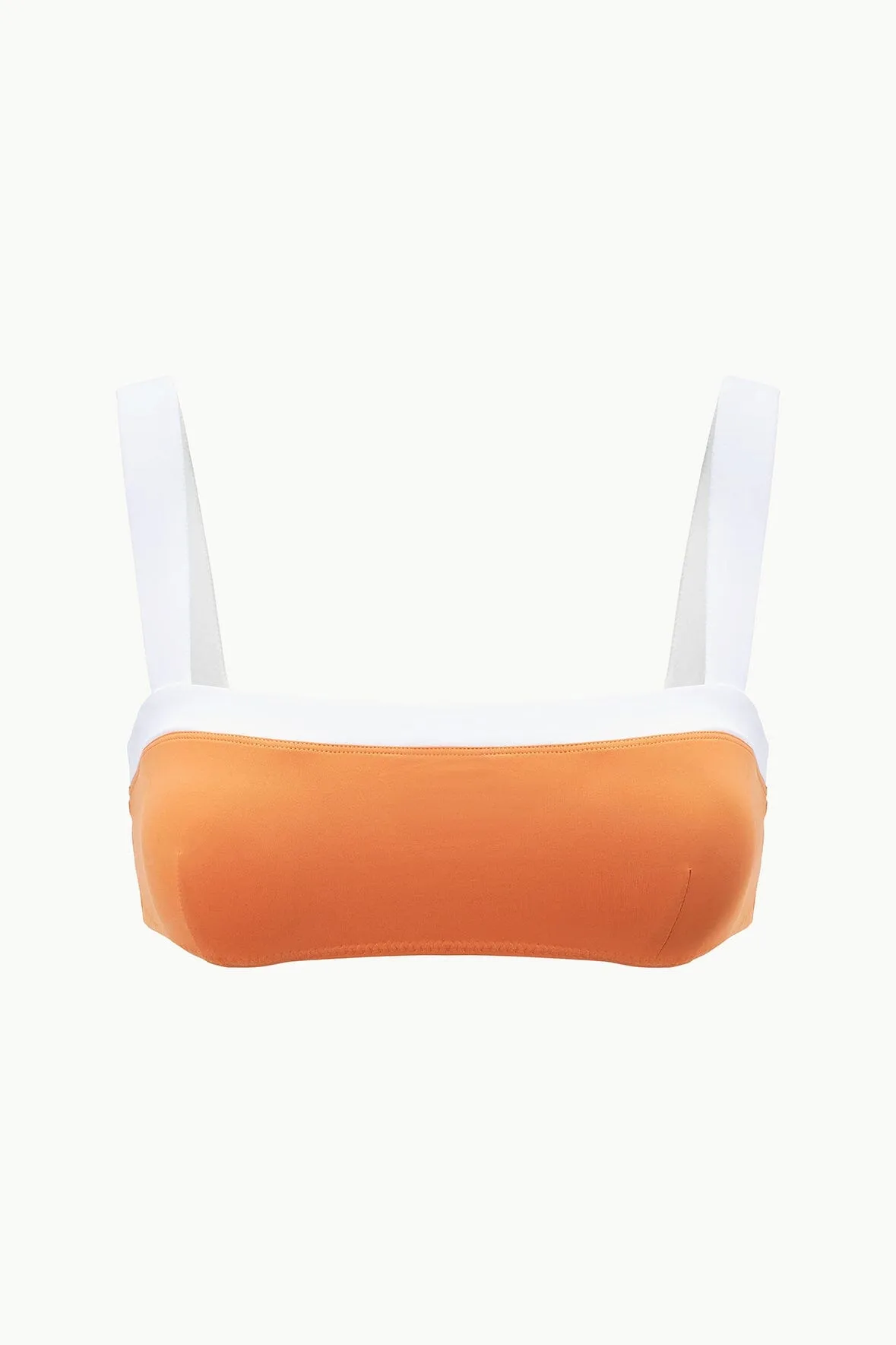 LIV BIKINI TOP | NECTARINE WHITE sold by STAUD product image thumbnail 5