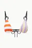TATE TRIANGLE BIKINI TOP | CABANA STRIPE MULTI sold by STAUD