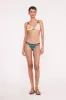 TATE TRIANGLE BIKINI TOP | CABANA STRIPE MULTI sold by STAUD