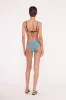 TATE TRIANGLE BIKINI TOP | CABANA STRIPE MULTI sold by STAUD