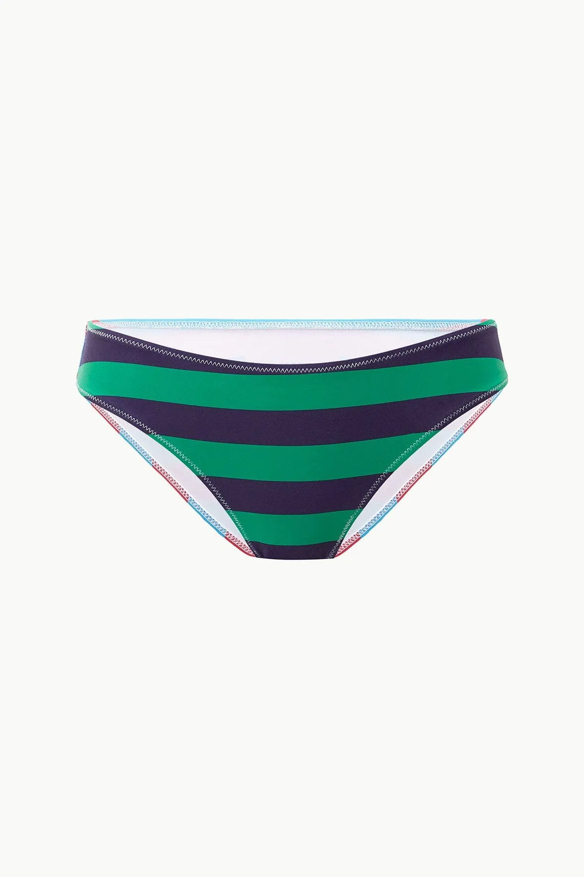 GEMMA BIKINI BOTTOM | CABANA STRIPE MULTI sold by STAUD product image thumbnail 5