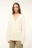 MATILDA CARDIGAN | IVORY sold by STAUD