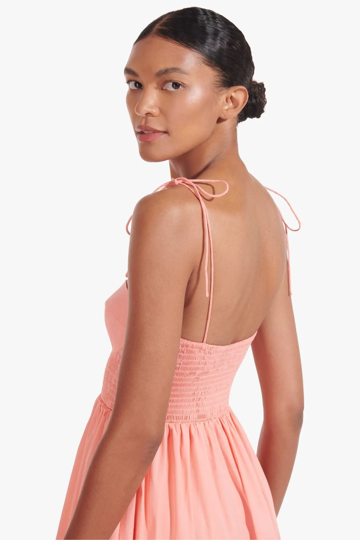 LANDRY DRESS | KHAKI sold by STAUD product image thumbnail 5