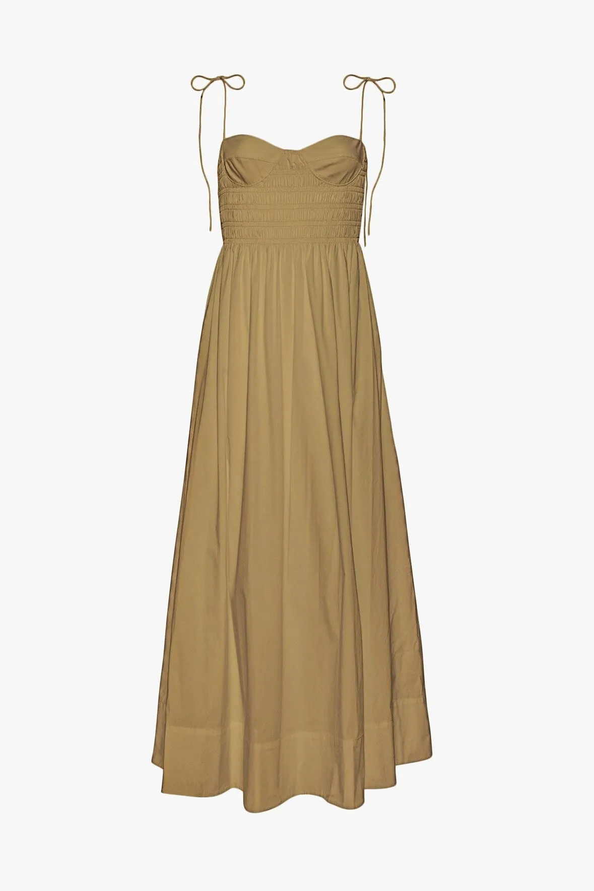 LANDRY DRESS | KHAKI sold by STAUD