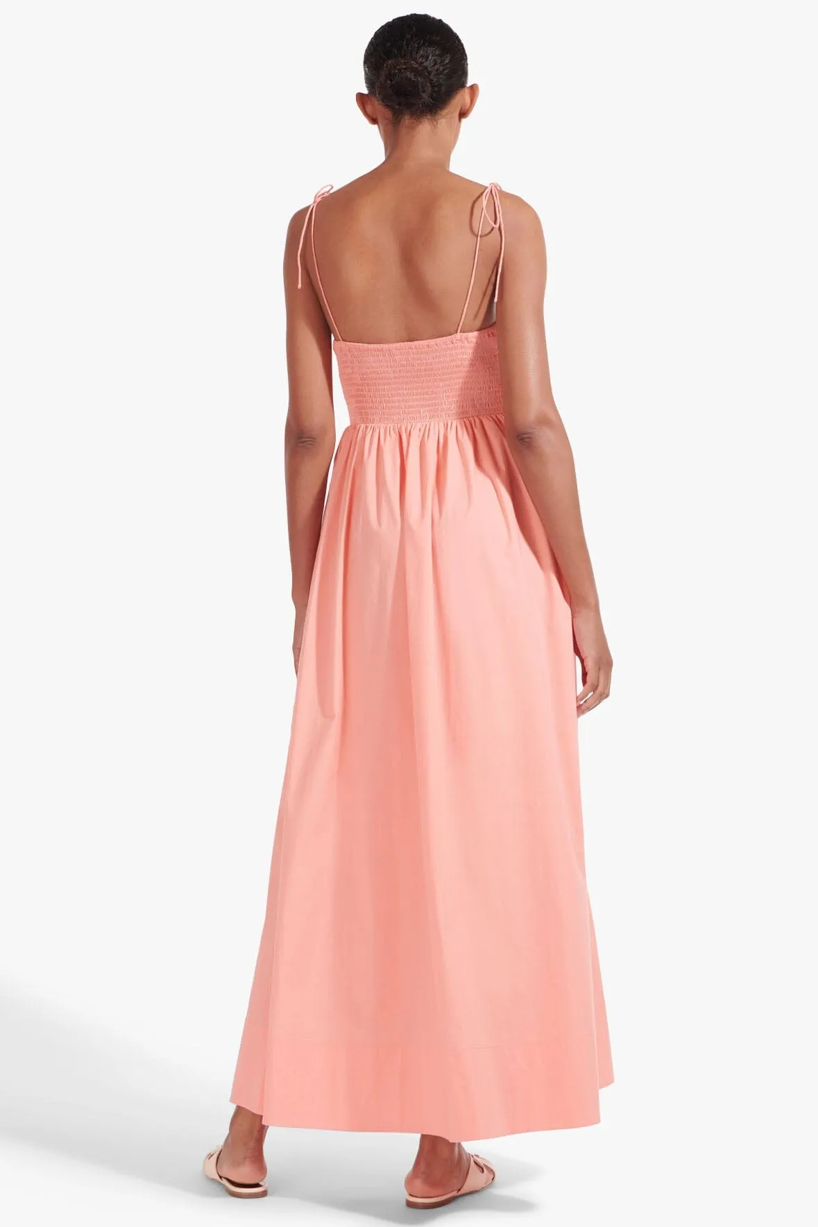 LANDRY DRESS | KHAKI sold by STAUD product image thumbnail 4