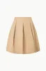 LONDON SKIRT | KHAKI sold by STAUD