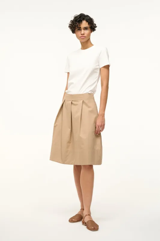 LONDON SKIRT | KHAKI sold by STAUD