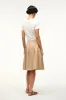LONDON SKIRT | KHAKI sold by STAUD