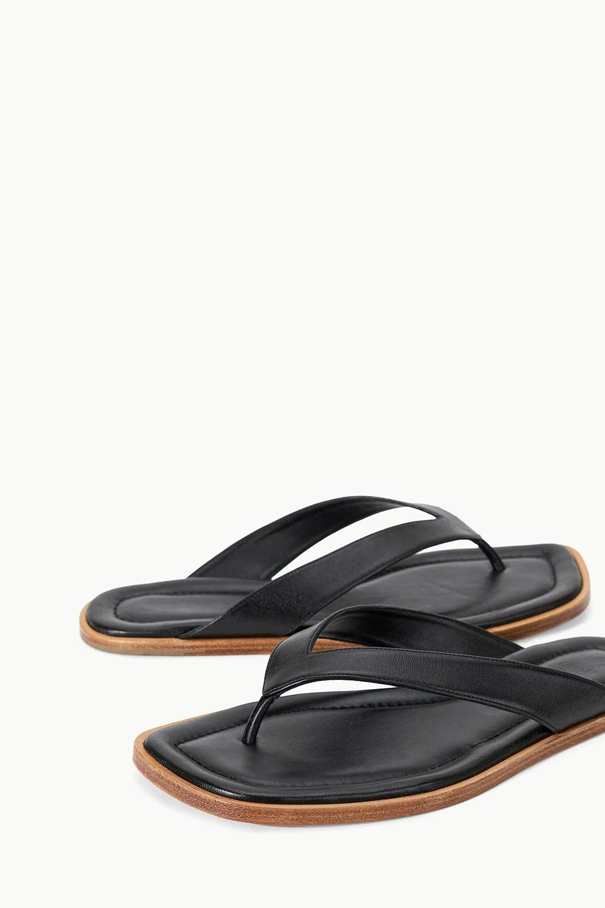 DANTE THONG SLIDE | BLACK sold by STAUD product image thumbnail 3