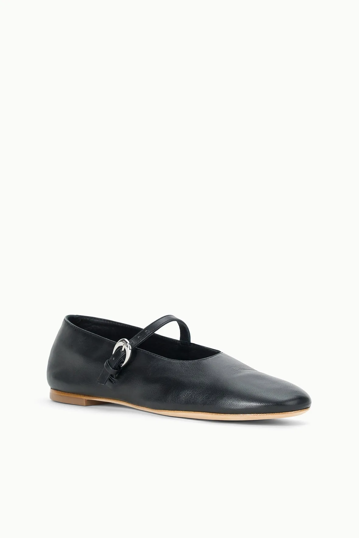 ALBA MARY JANE BALLET FLAT | BLACK sold by STAUD product image thumbnail 3