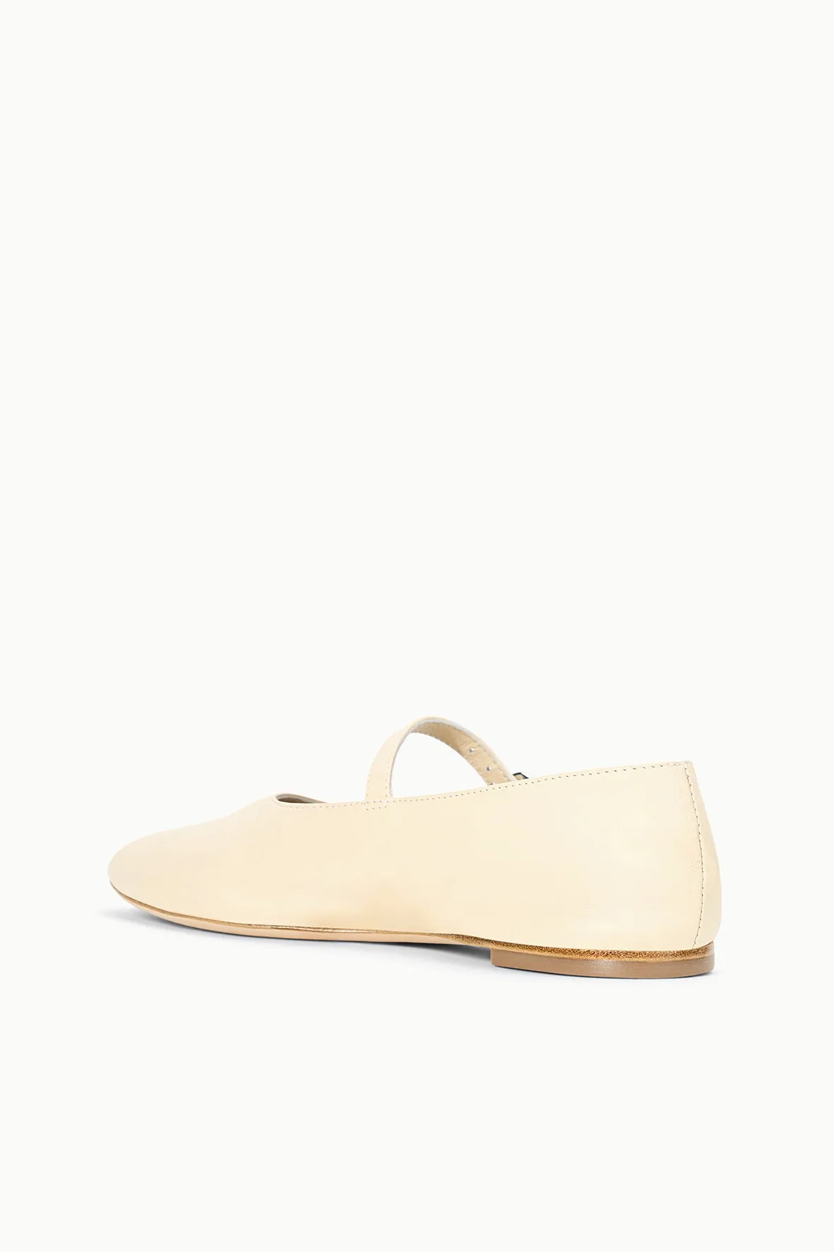 ALBA MARY JANE BALLET FLAT | CREAM sold by STAUD product image thumbnail 3
