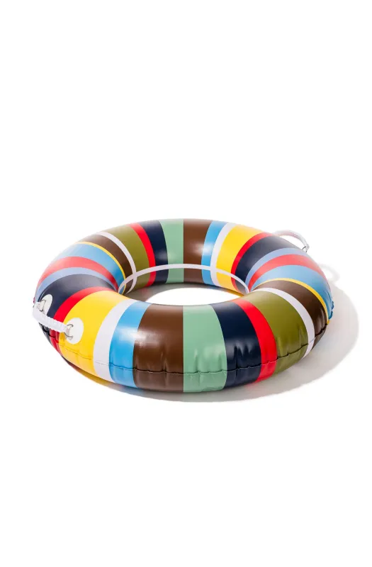 STAUD x BUSINESS & PLEASURE CO. CLASSIC POOL FLOAT | MARKET STRIPE sold by STAUD