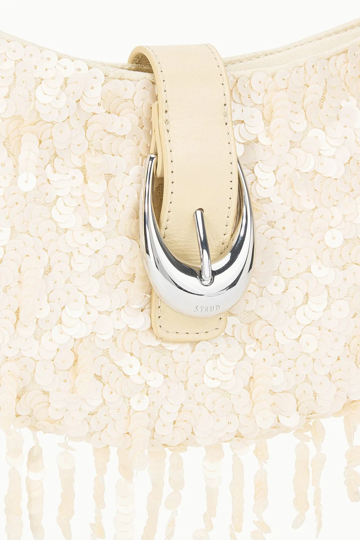 ALANA BAG | CREAM FRINGE sold by STAUD product image thumbnail 5