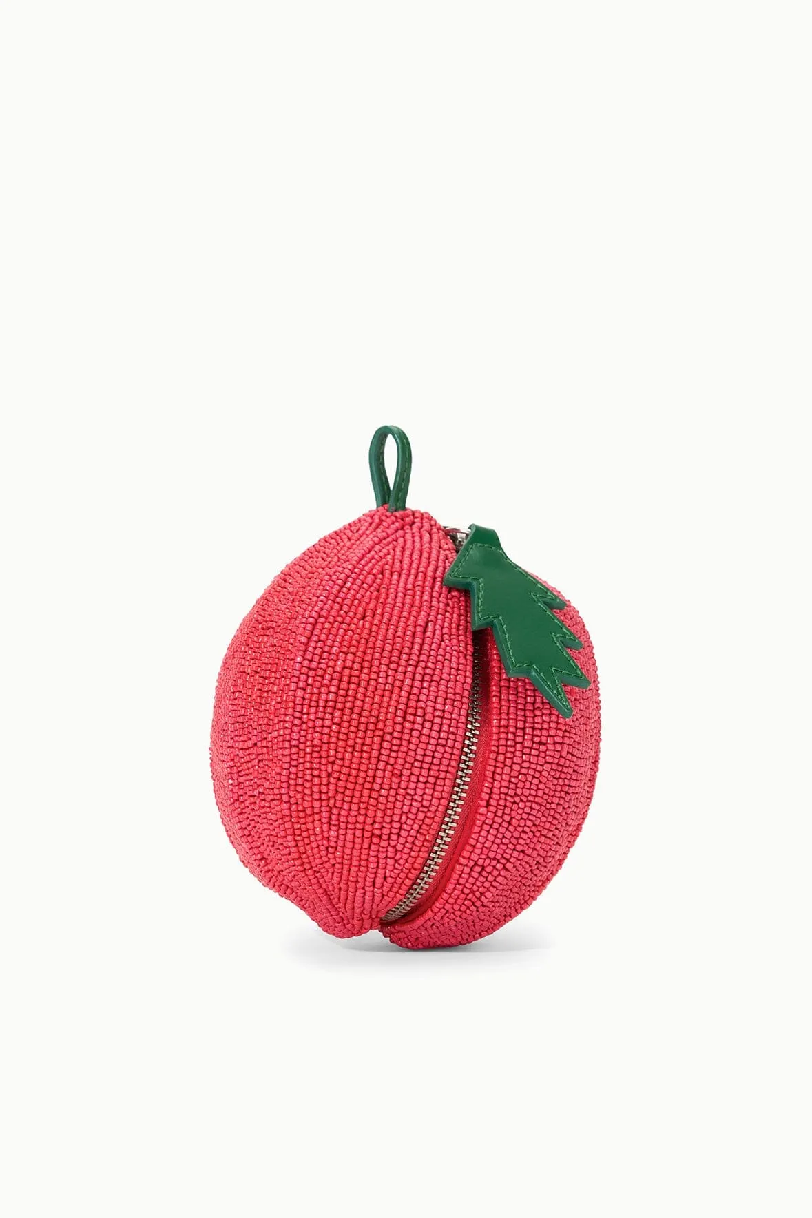 CAMPARI BEADED BAG | TOMATO sold by STAUD product image thumbnail 3