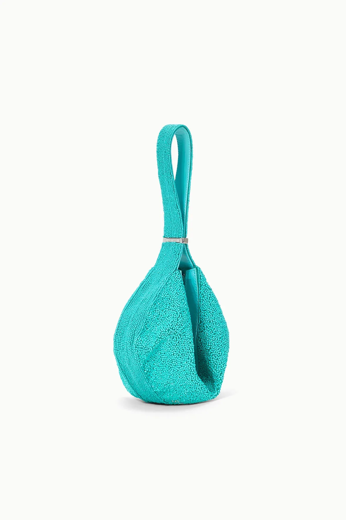 DEMY BEADED SHOULDER BAG | TEAL sold by STAUD product image thumbnail 5