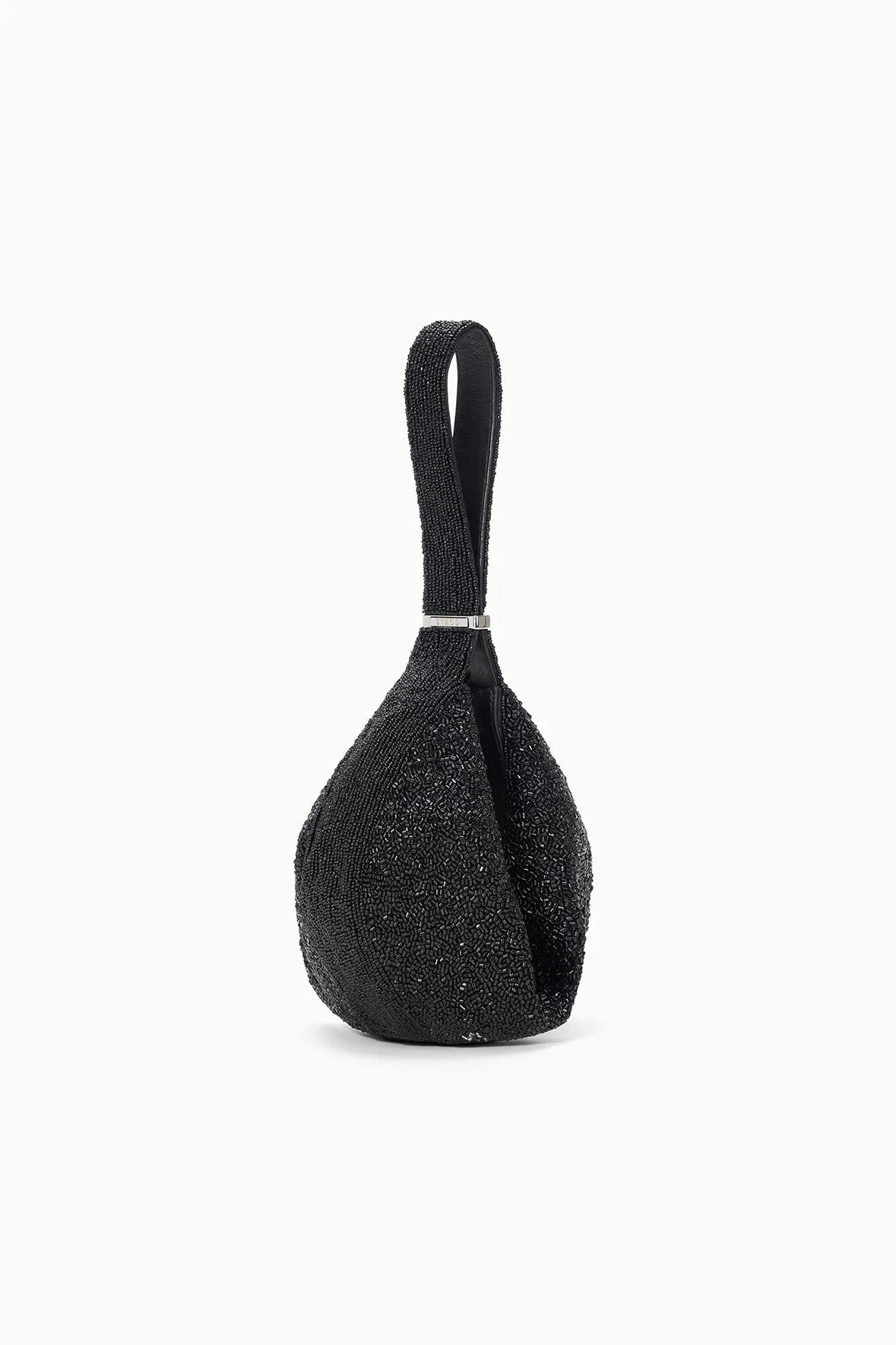 DEMY BEADED SHOULDER BAG | BLACK sold by STAUD product image thumbnail 4