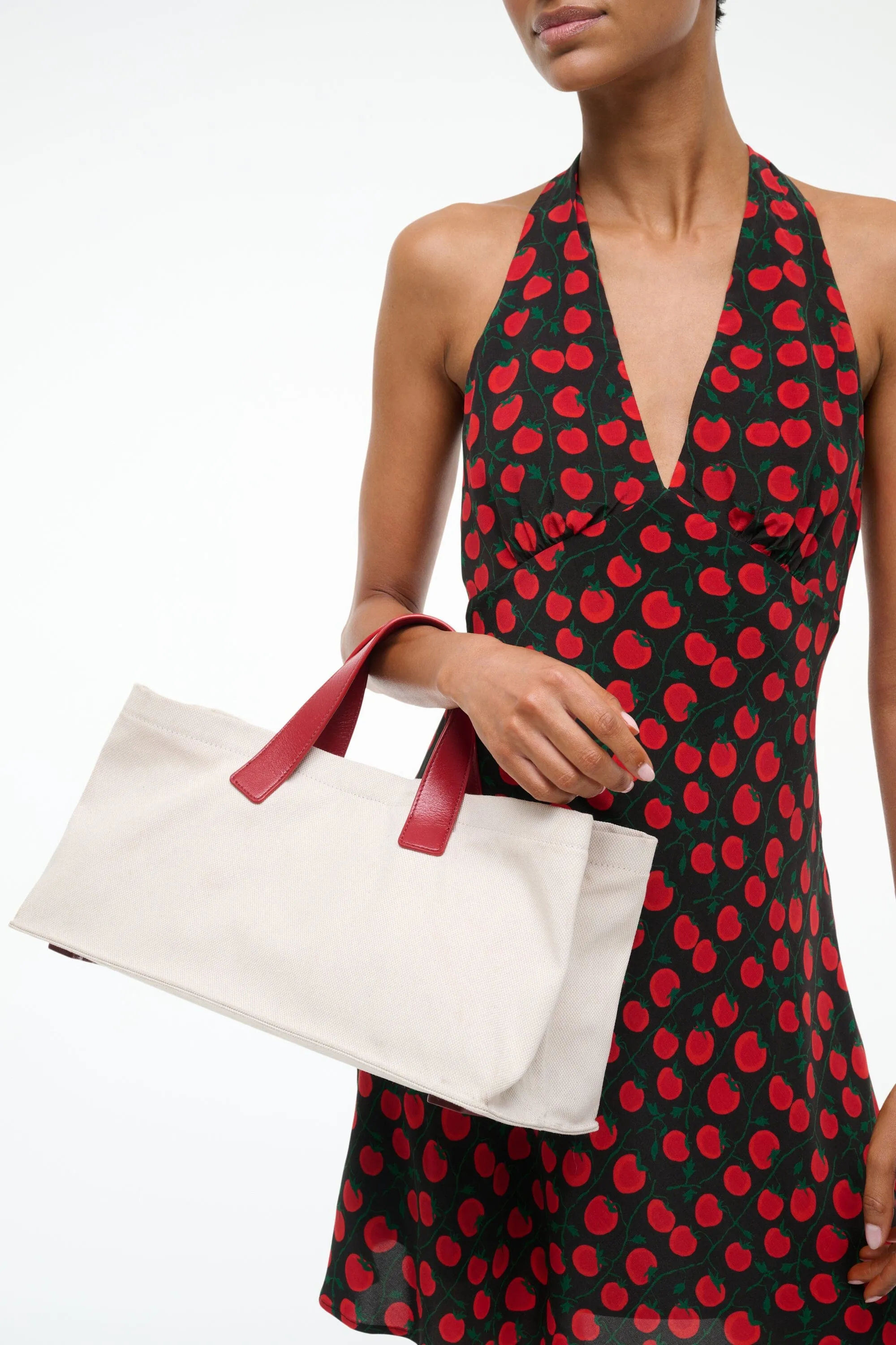 PORT TOTE | NATURAL ROUGE sold by STAUD product image thumbnail 2