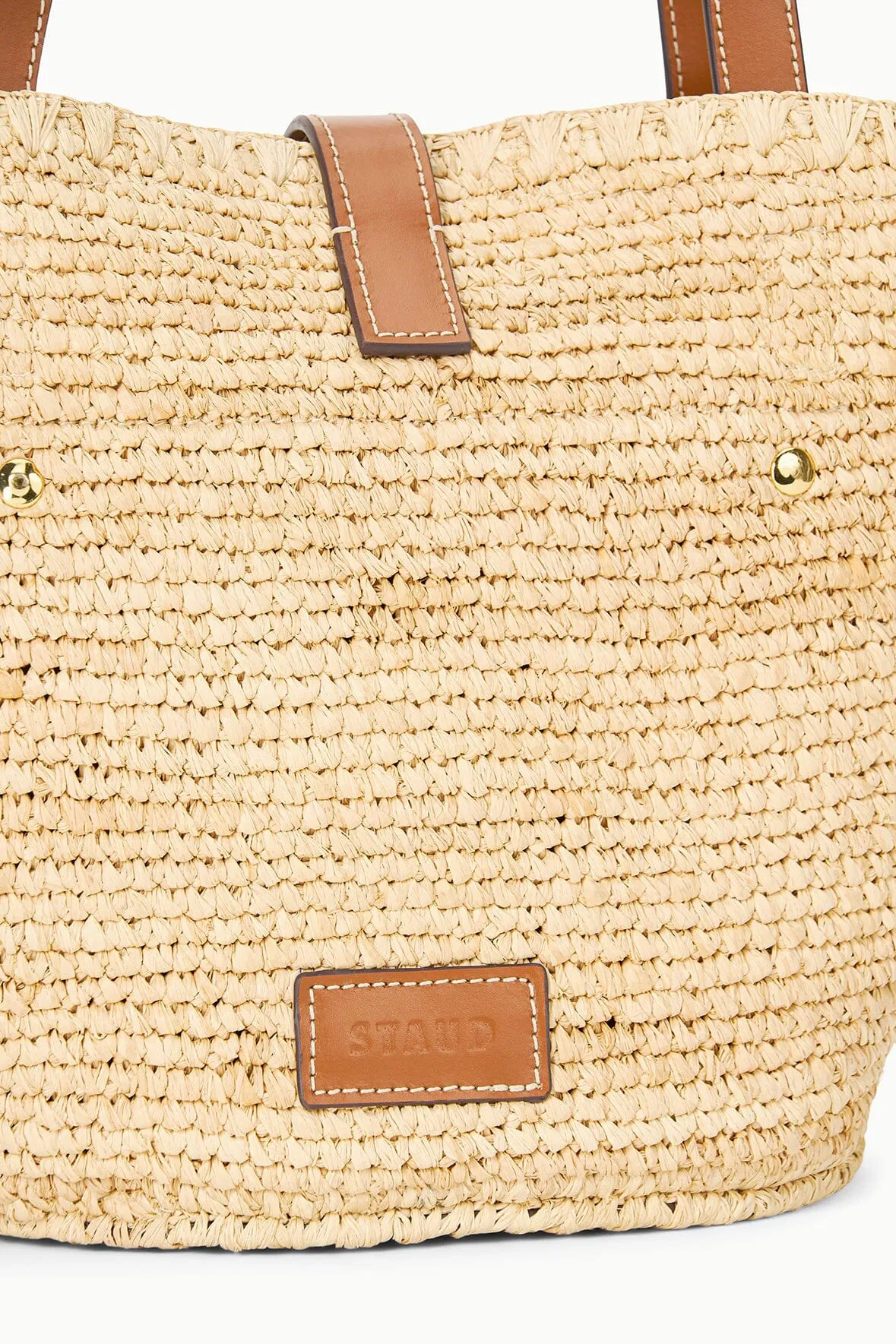 VISTA TOTE | NATURAL TAN sold by STAUD product image thumbnail 5