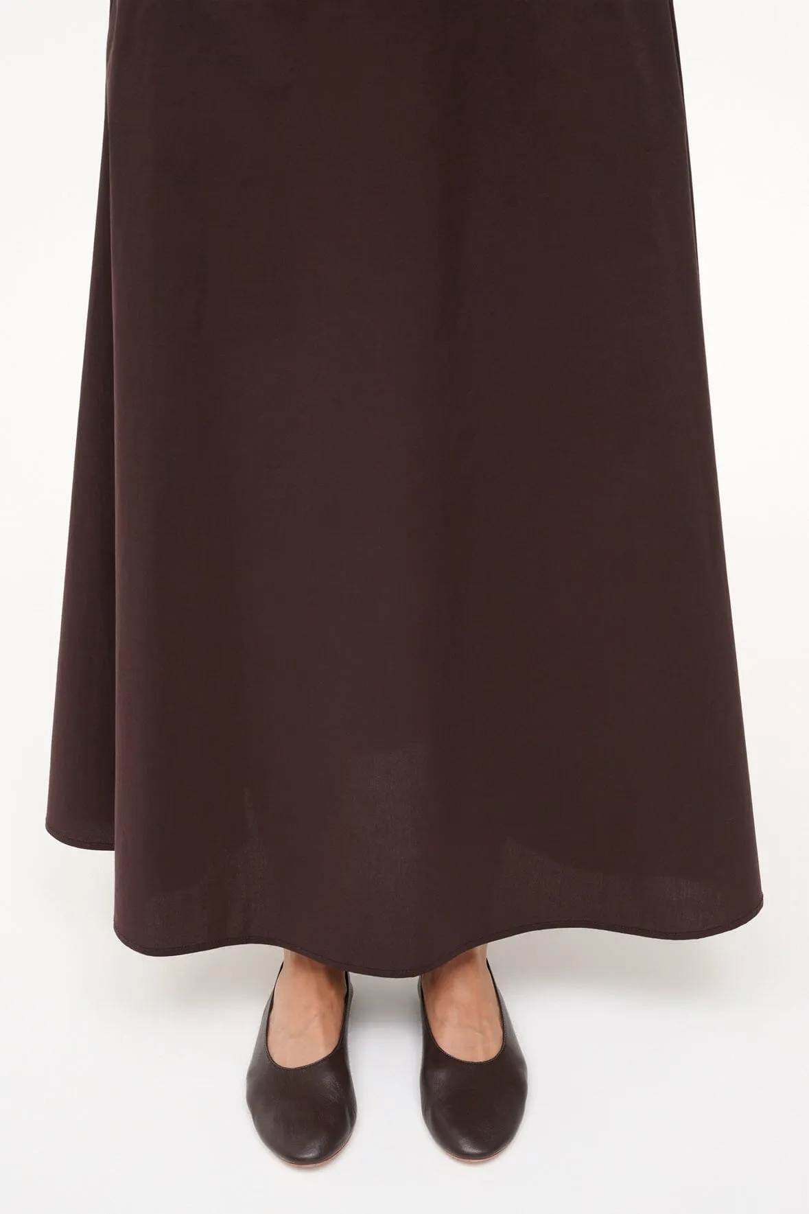 ALBA BALLET FLAT | ESPRESSO sold by STAUD product image thumbnail 4